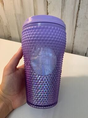 Starbucks Purple Ombre Studded Tumbler w/ Lid 16 oz